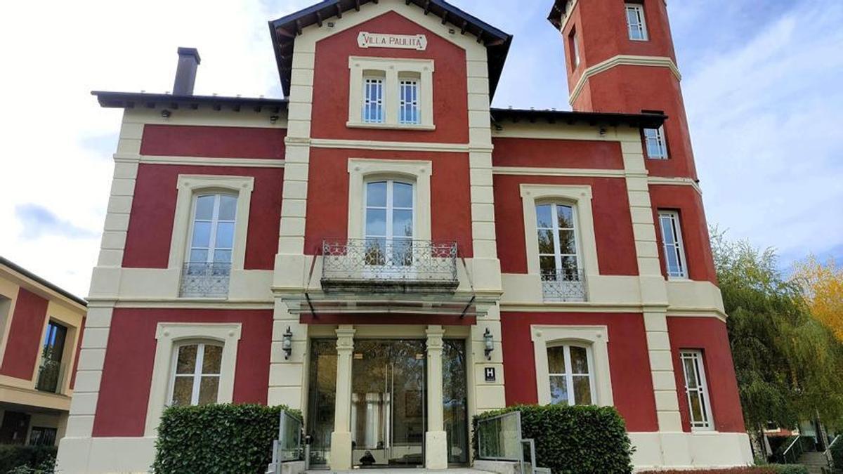L'hotel Villa Paulita, a Puigcerdà.