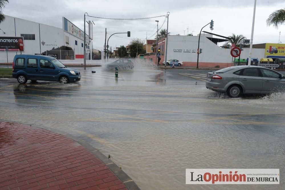 Las consecuencias del temporal en Murcia