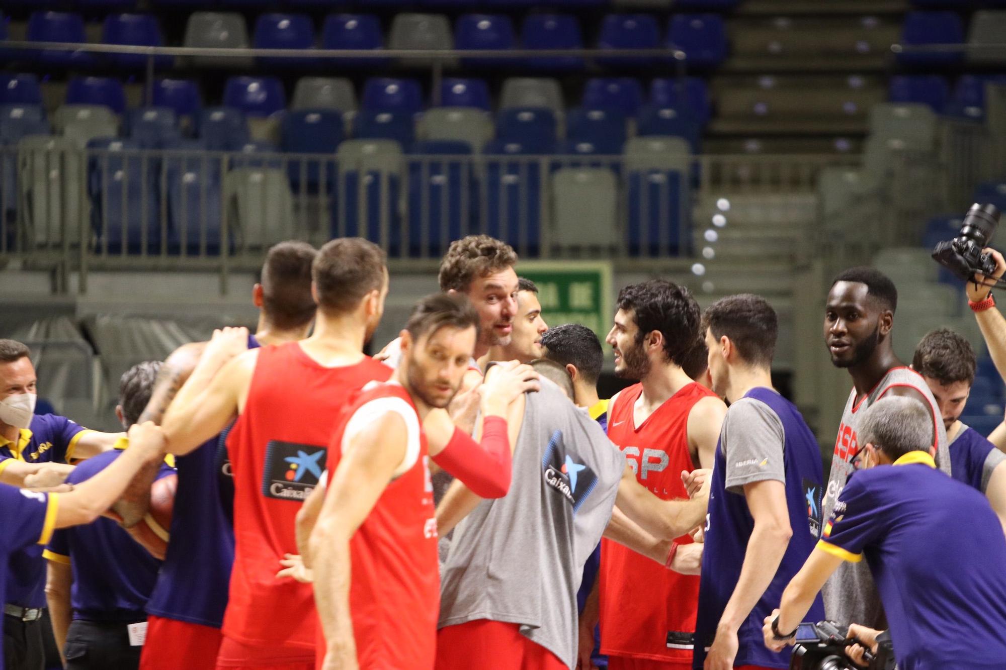 España se entrena en el Carpena