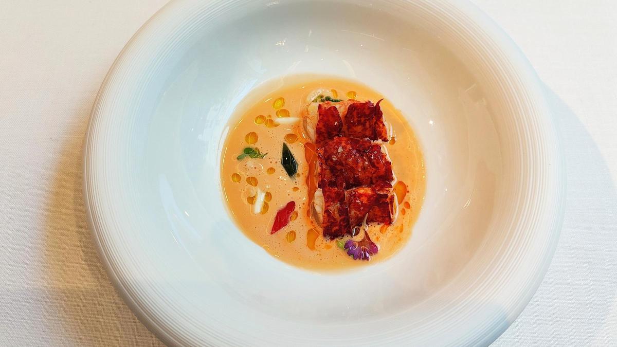 El salpicón de bogavante de Saddle.