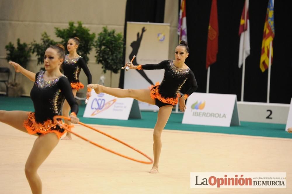 Campeonato de Gimnasia Rítmica: entrega de trofeos del sábado por la noche