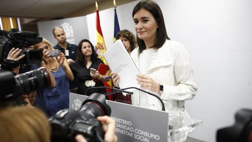 Carmen Montón, exministra del govern de Pedro Sánchez