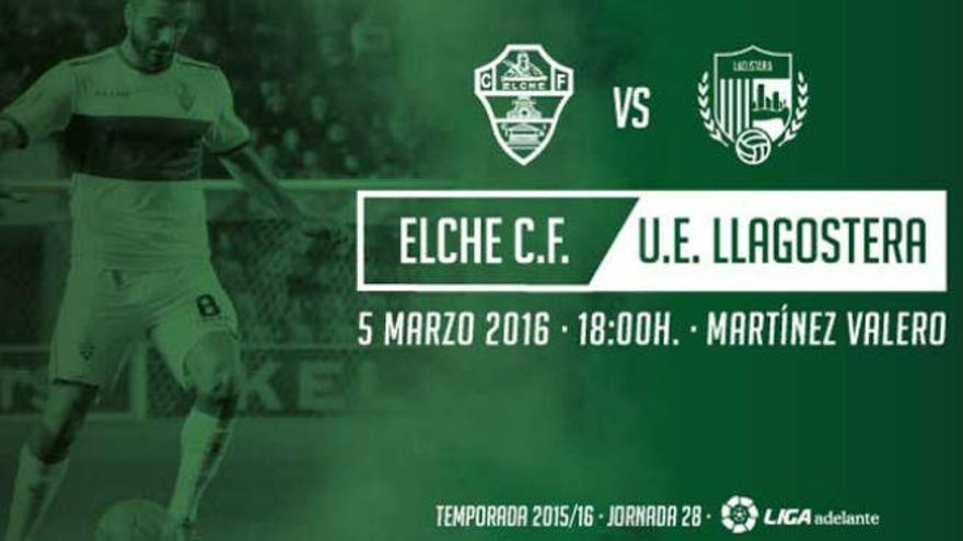 Asiste al partido del Elche CF - UE Llagostera por sólo 5 euros