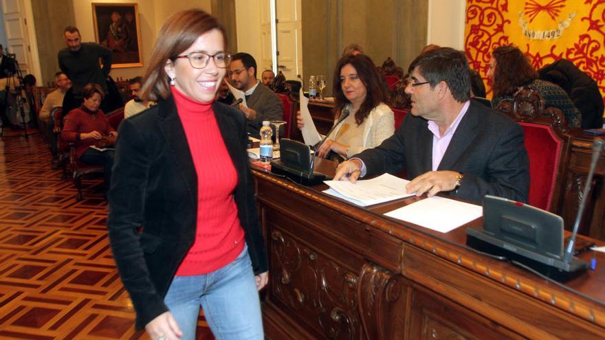 La vicealcaldesa Ana Belén Castejón.