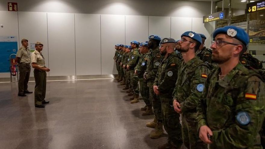 The first rotation of the XXXVI Brigade returns from Lebanon