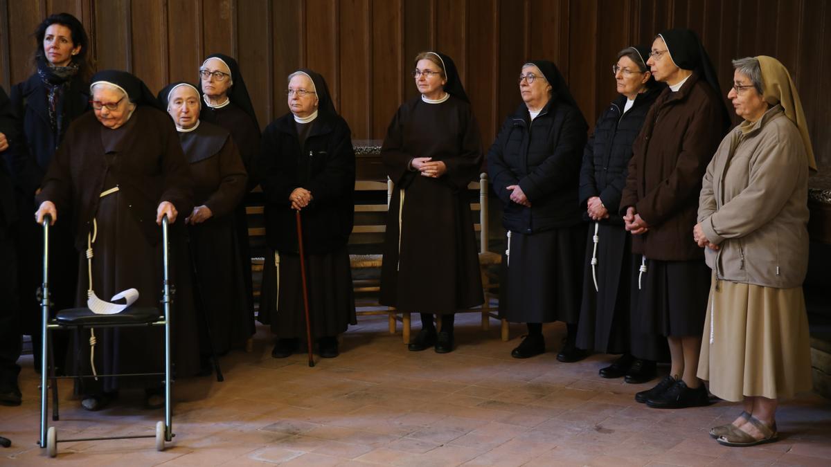 Así ha sido la visita consistorial al Monestir de Pedralbes por Santa Eulàlia 2023