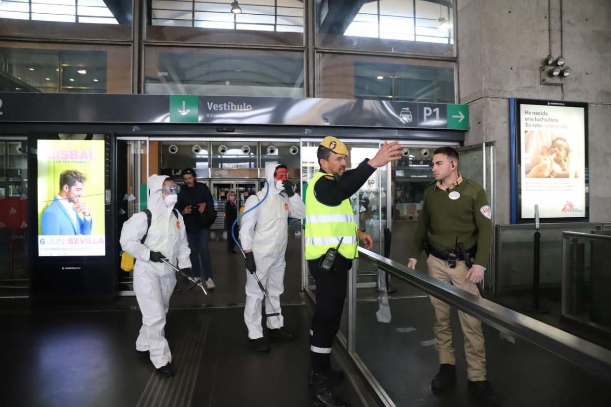 Efectivos de la Unidad Militar de Emergencias ya están desplegados en la capital