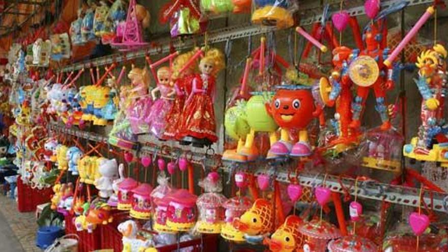 Los juguetes chinos, los que generan más alertas