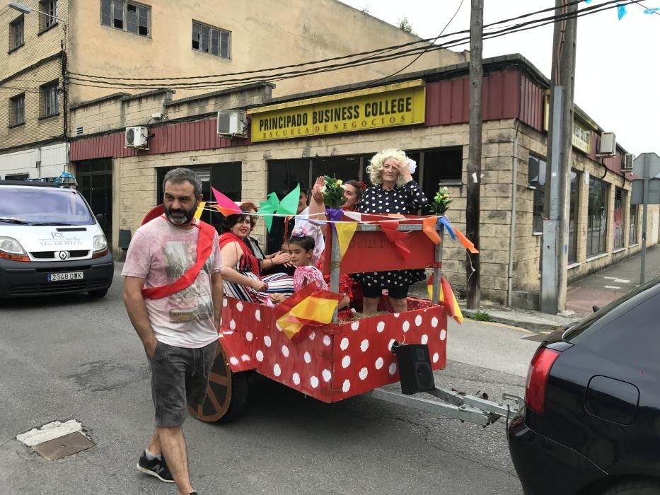 Carrozas festivas en Barros