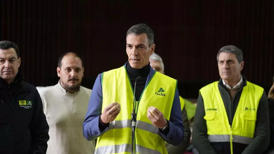 Sánchez pide tiempo para saber la causa del accidente de Adamuz: "Vamos a dar con la verdad"