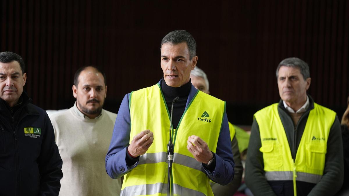 Sánchez pide tiempo para saber la causa del accidente de Adamuz: "Vamos a dar con la verdad"