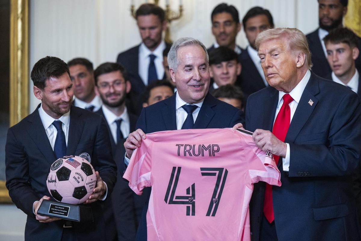 Trump, Jorge Mas y Messi en la Casa Blanca