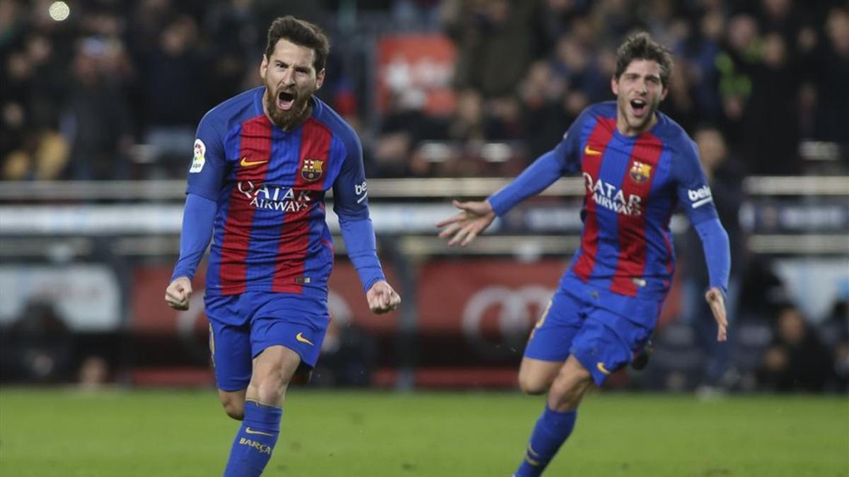 Sergi Roberto admira el juego y la calidad de Leo Messi