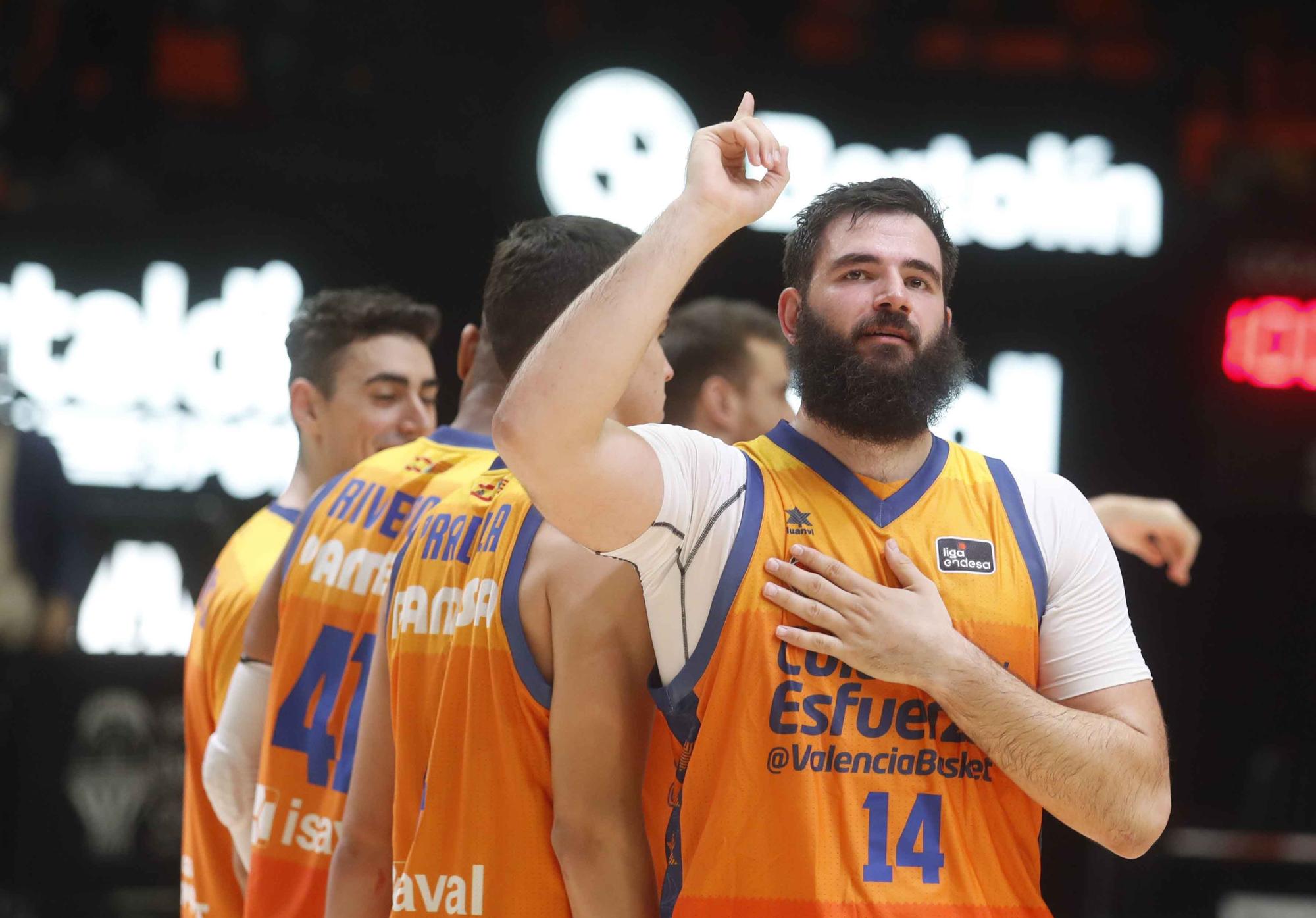 Espectacular remontada de Valencia Basket frente al Surne Bilbao