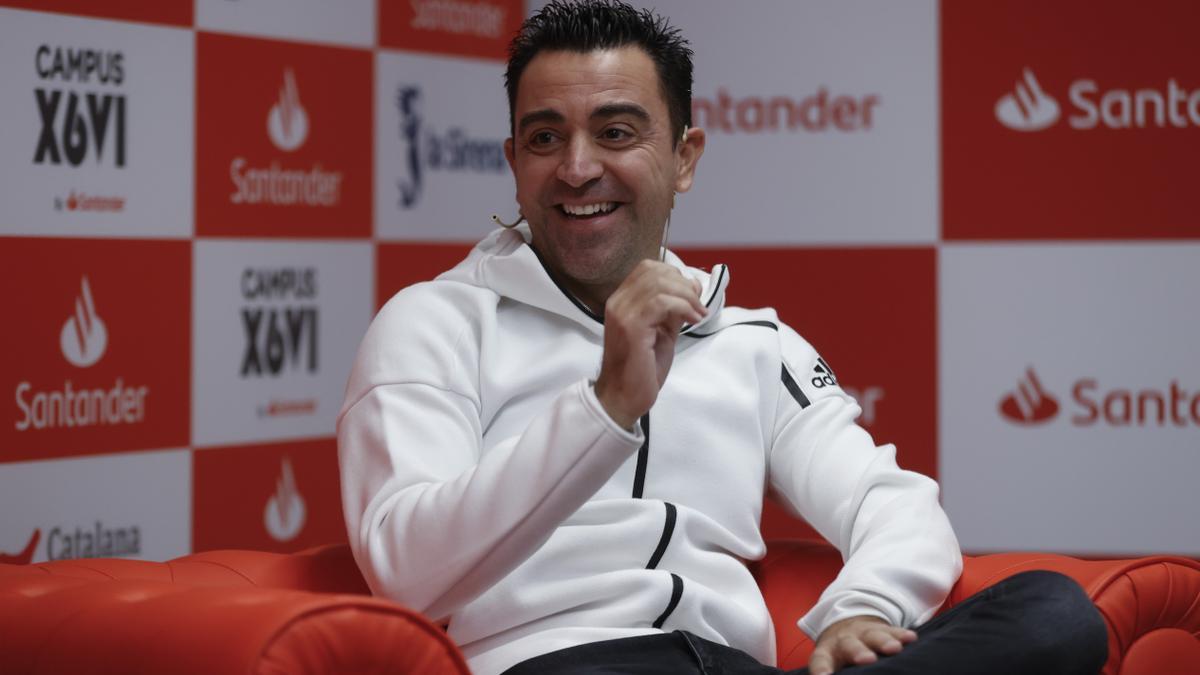 Xavi: "El objetivo principal es ser campeones de liga"