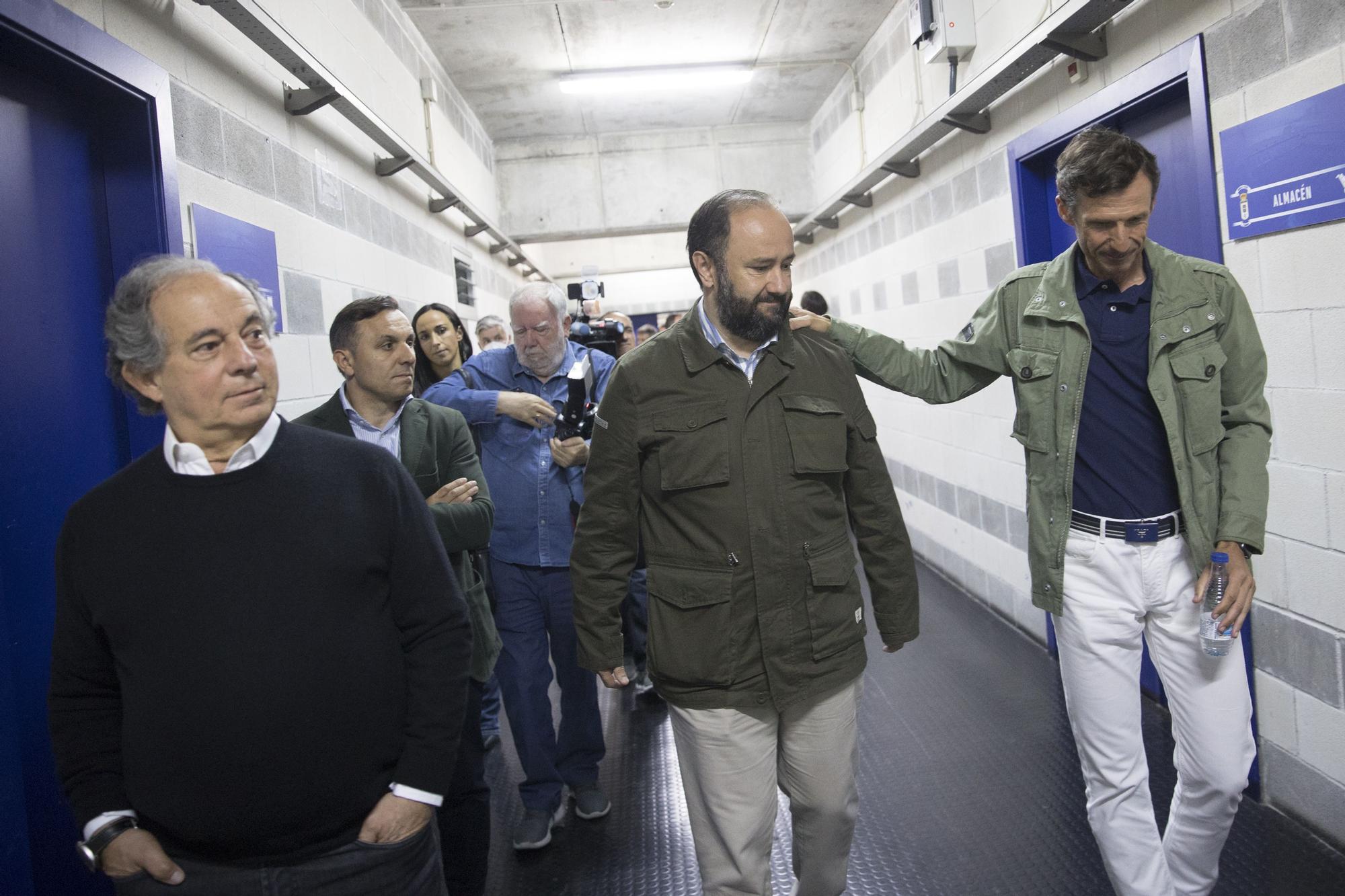 En imáneges: Ziganda, en su despedida del Real Oviedo