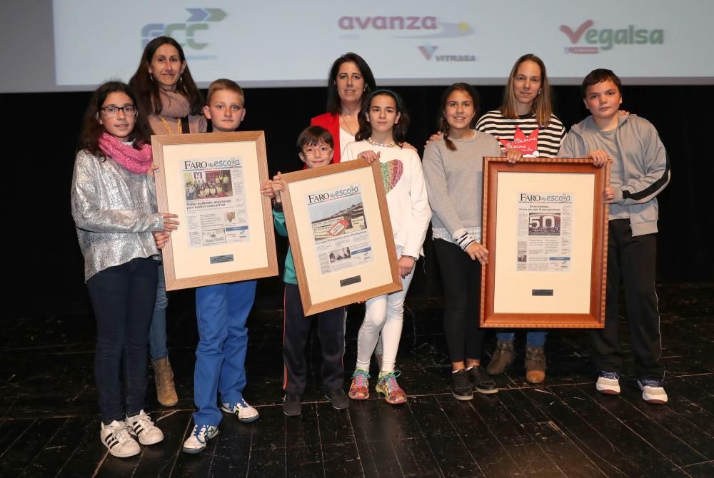 Así fue la entrega de premios de Faro da Escola