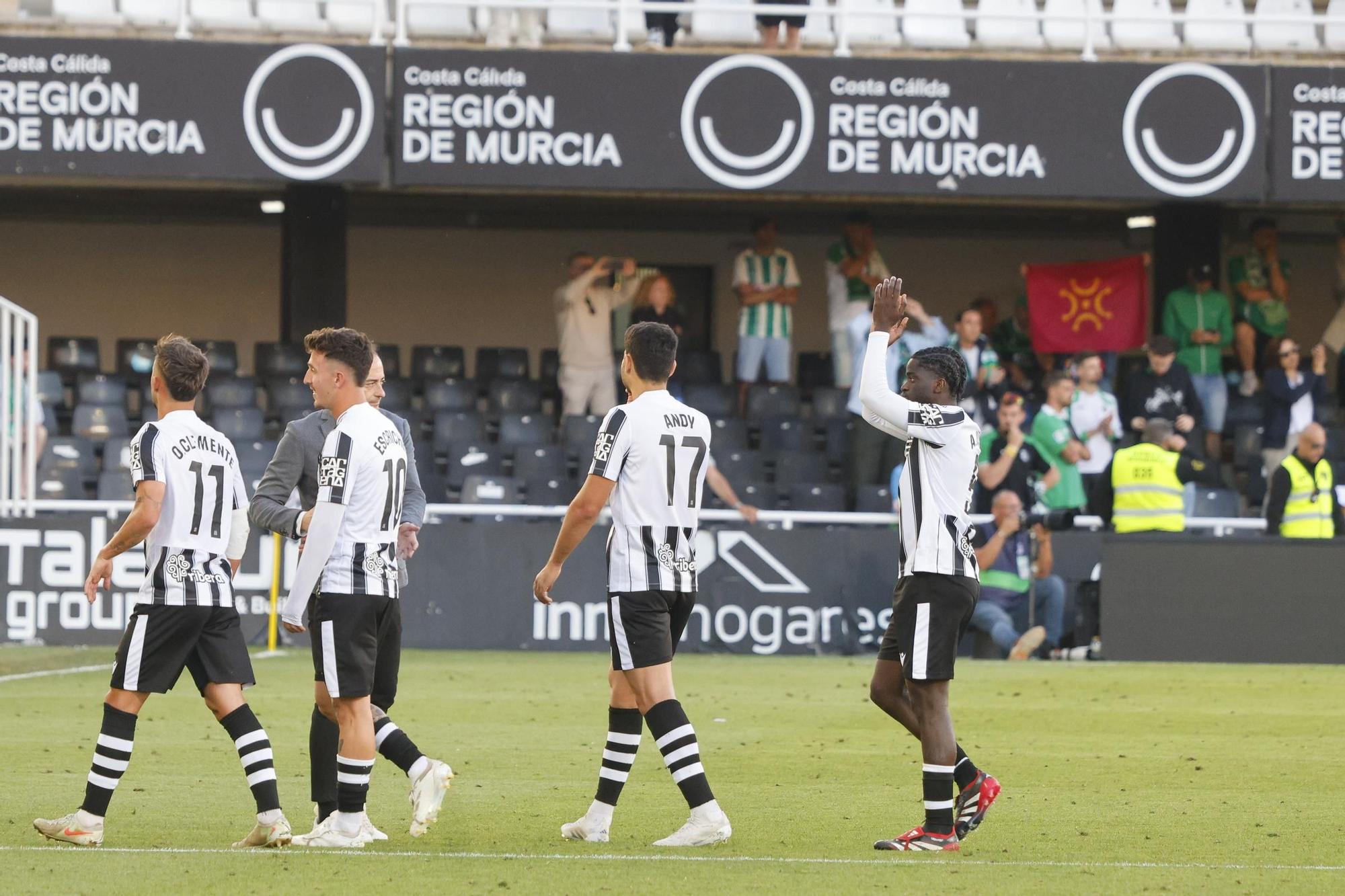 La victoria del FC Cartagena ante el Racing, en imágenes