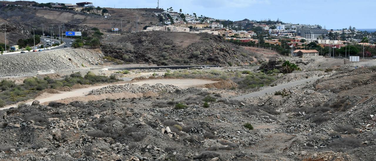 Terrenos de El Veril donde se construirá el Siam Park.