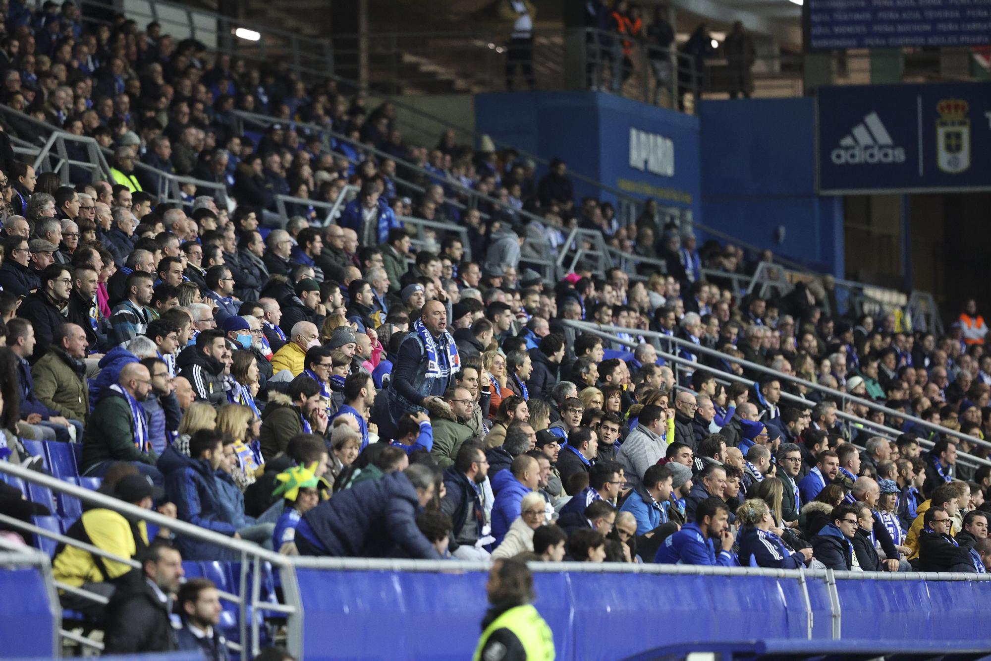 En imágenes: así fue el empate entre Real Oviedo y Las Palmas