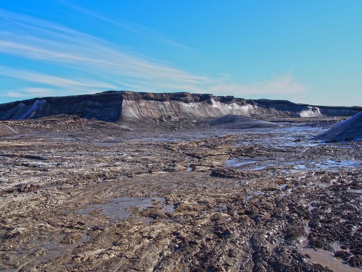 El permafrost es suelo helado de las regiones septentrionales