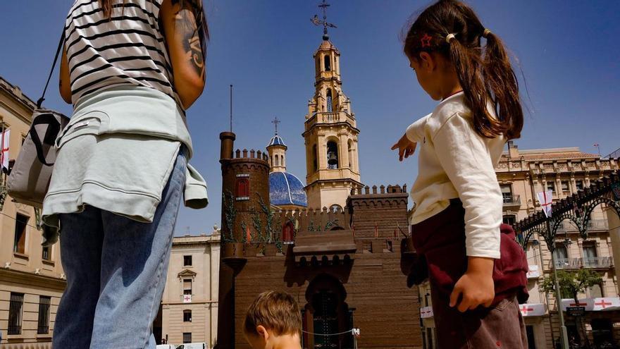 nterior del Castillo de Fiestas de Alcoy