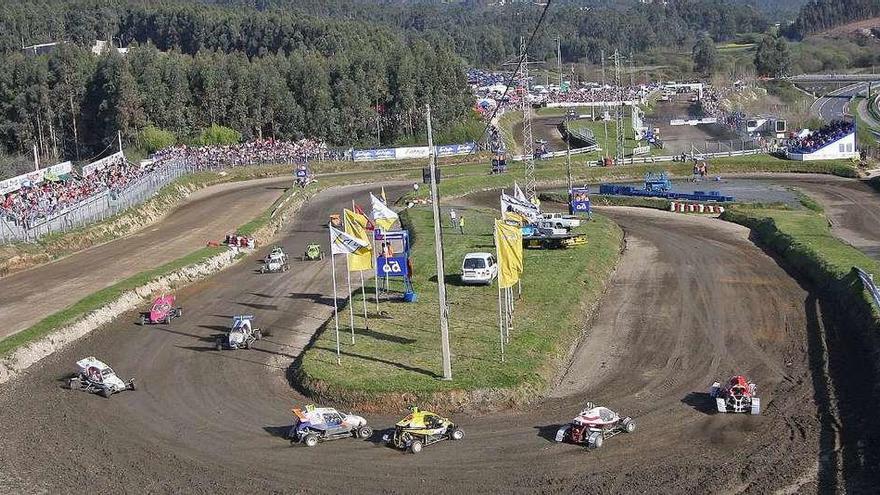 Vista de una carrera disputada en el circuito de Morás.