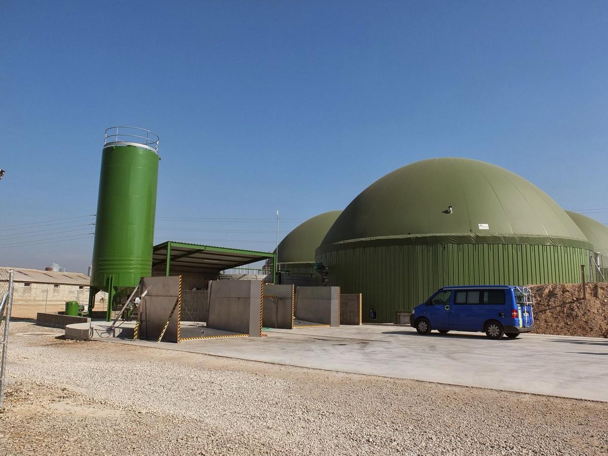 La planta de biogàs Makassar, ubicada a Torregrossa (Lleida).