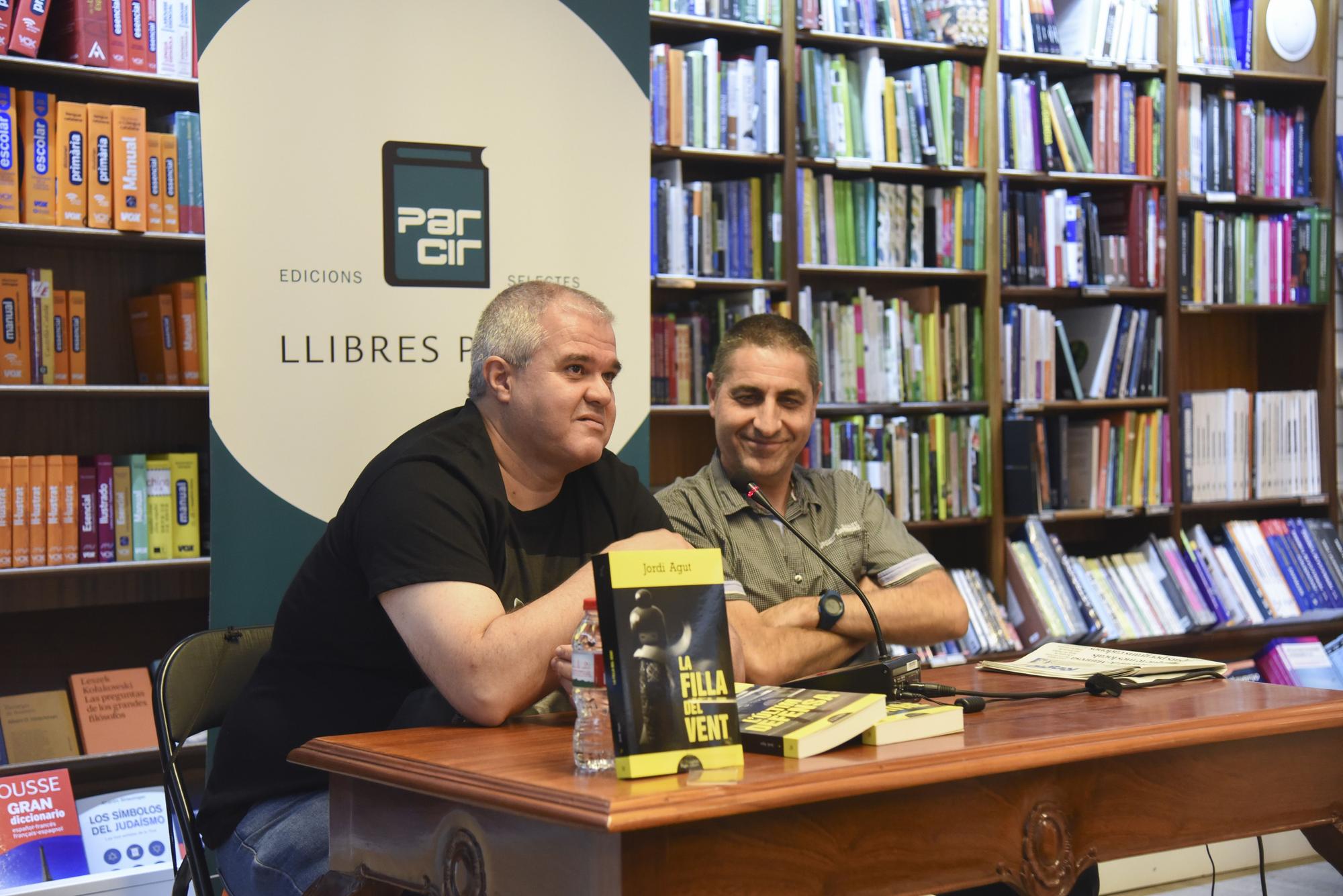 Presentació del llibre «La filla del vent» de Jordi Agut a la Parcir de Manresa