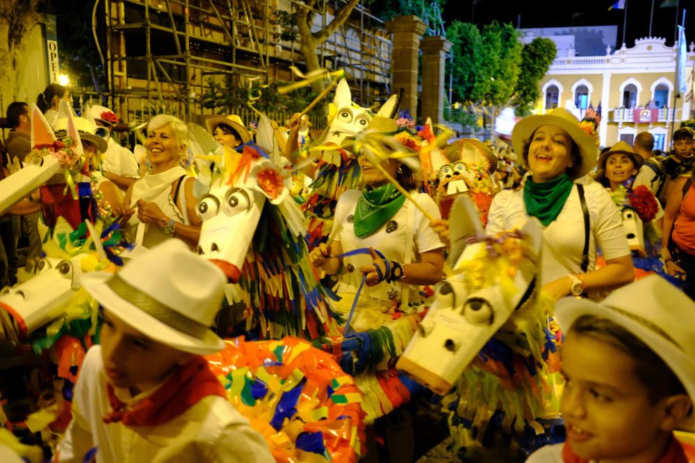 22.07.18. GÁLDAR.  CABALLITOS DE FUEGO.  FOTO: ...