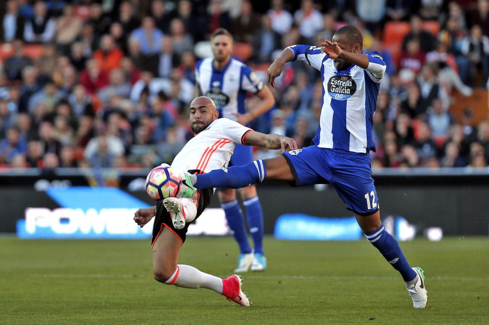 Valencia - Deportivo, en imágenes