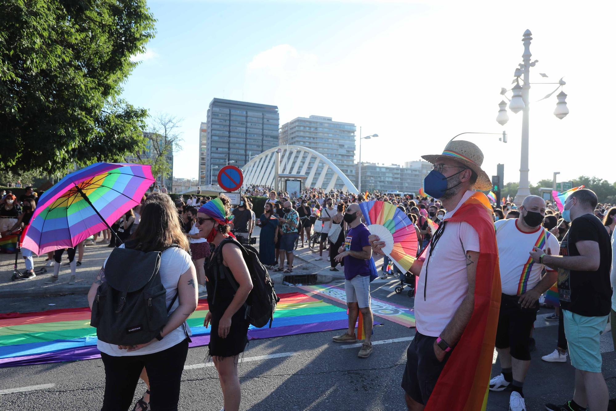 El dia del Orgullo LGTBI+ en València, fue una fiesta