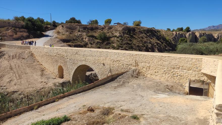 El Pont del Salt d’En Gil de La Vila Joiosa vuelve a su estado original tras la rehabilitación