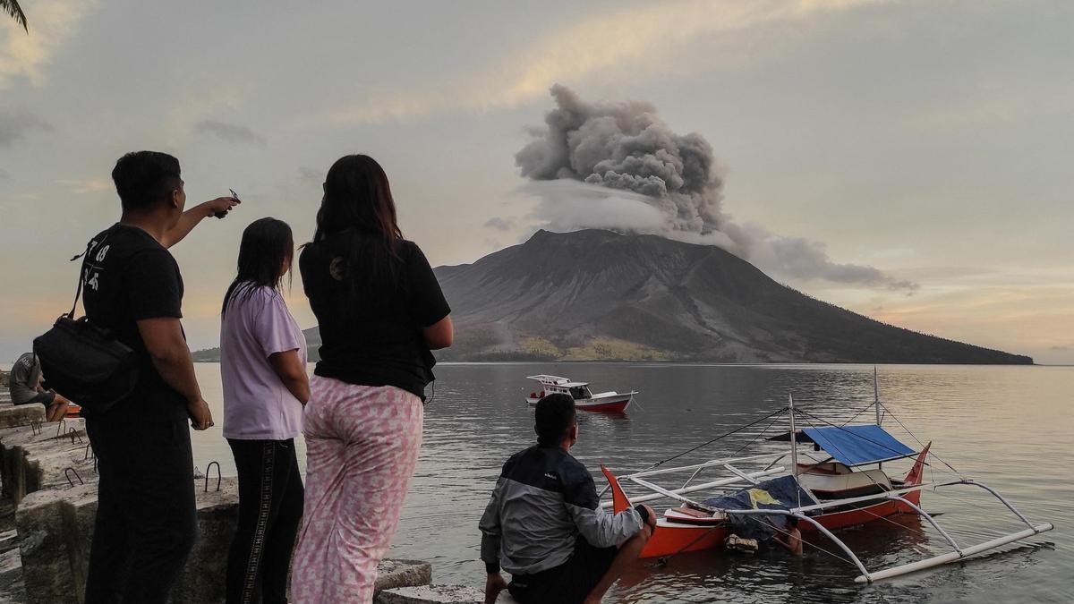 Erupción volcán Indonesia
