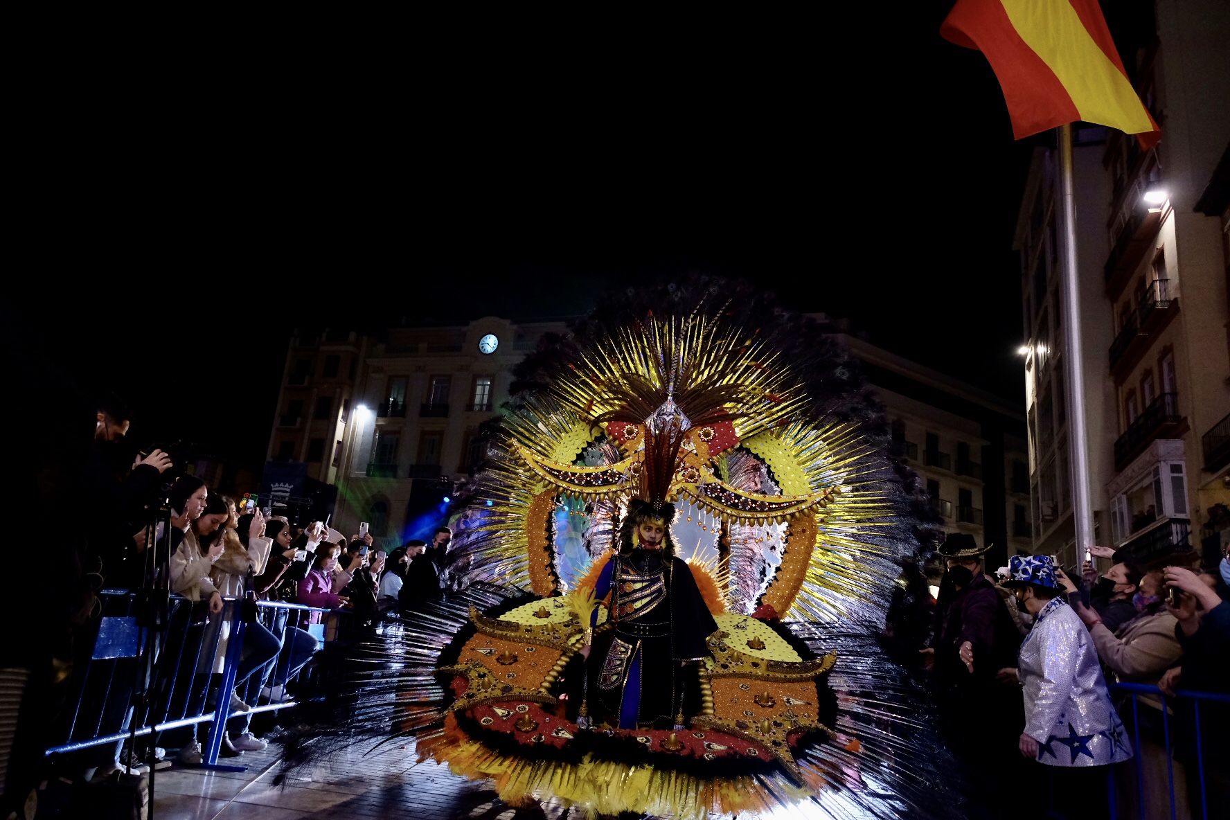 Dioses y Diosas del Carnaval de Málaga 2022.