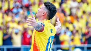 James Rodríguez, centrocampista de Colombia y del Rayo Vallecano