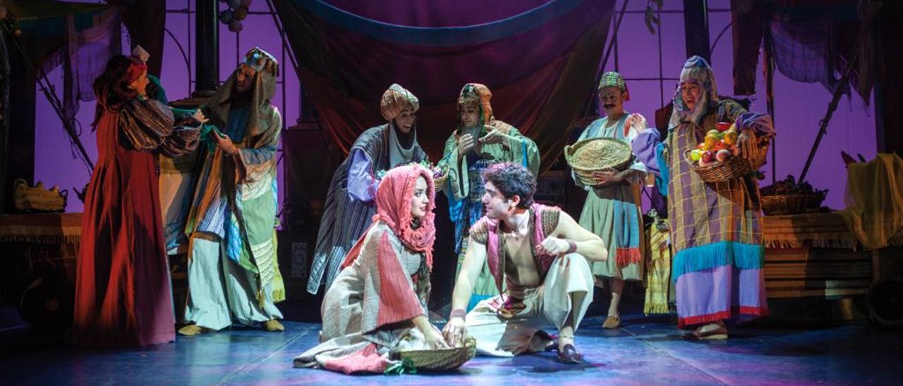 El espectáculo de &quot;Aladín&quot; previsto en el Auditorio.