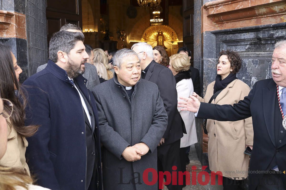 Clausura Año Jubilar de Caravaca (recepción de invitados)