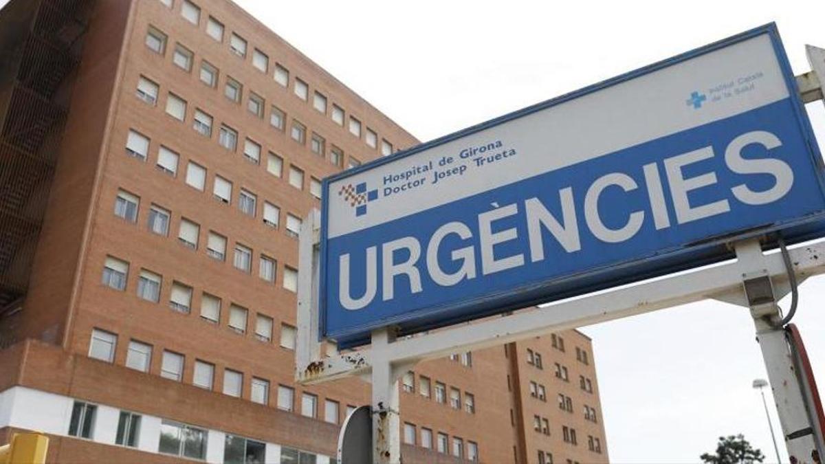 L'entrada d'Urgències de l'hospital Josep Trueta en una imatge d'arxiu.