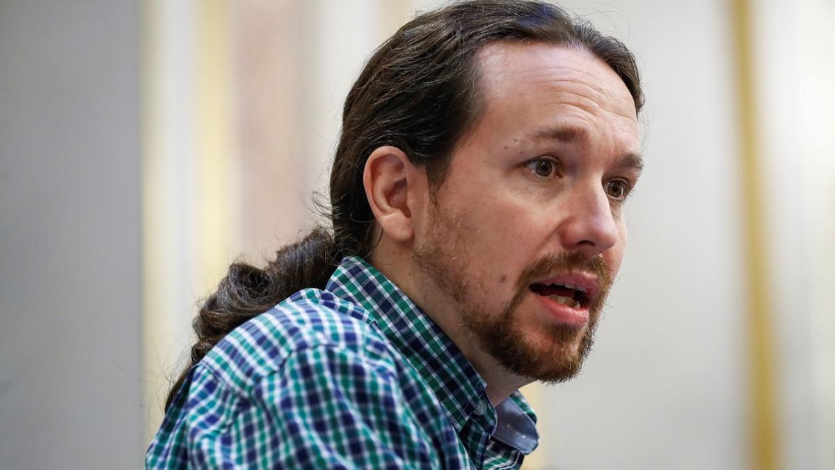 Rueda de prensa de pablo Iglesias