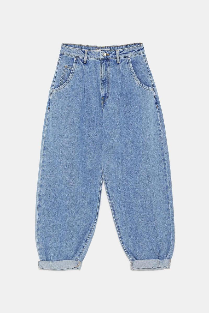 Jeans modelo 'slouchy' de Zara
