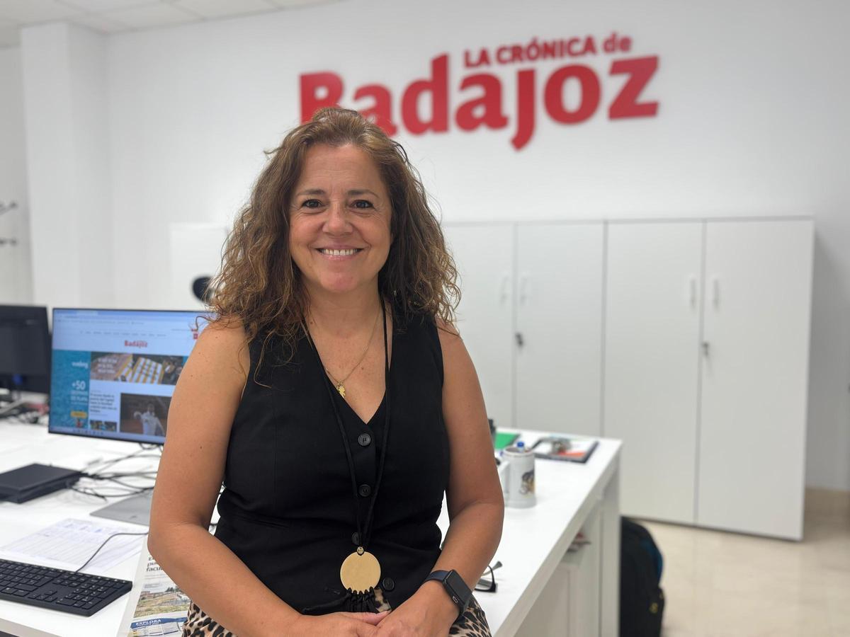 Ascensión Martínez Romasanta, directora de La Crónica de Badajoz.