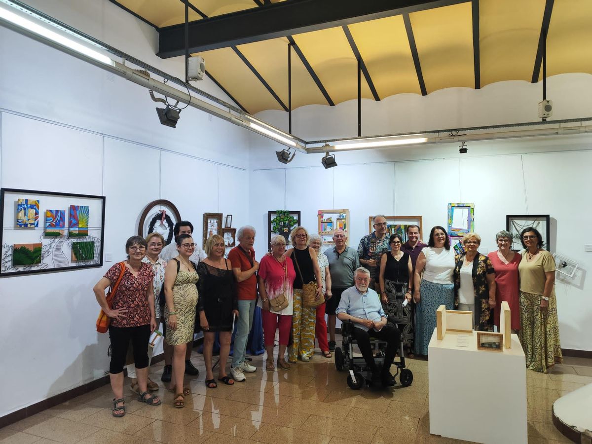 Presentación de la muestra en la Casa Municipal de la Cultura.