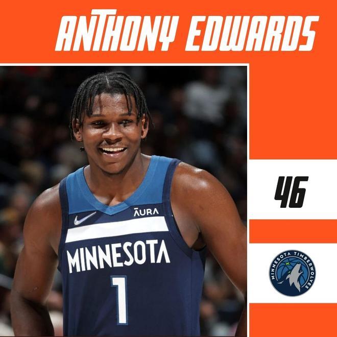 46 - Anthony Edwards