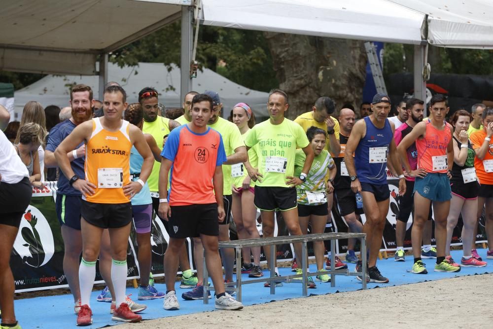 Las 24 horas de Castrelos, un maratón en el calendario atlético vigués.