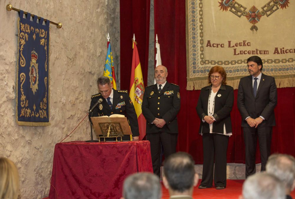 El comisario principal Ignacio del Olmo afirma que trabajará por conseguir que Alicante sea la provincia más segura de España