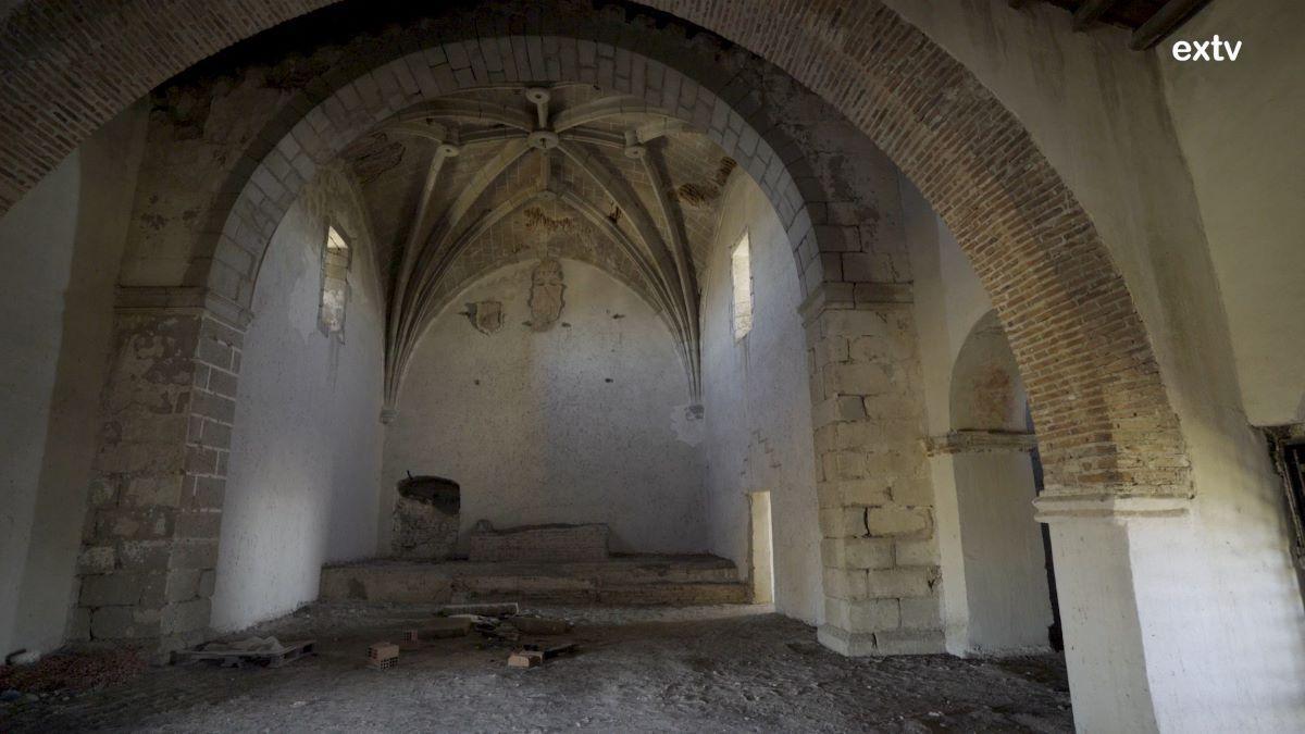 Interior de la iglesia de Magacela.
