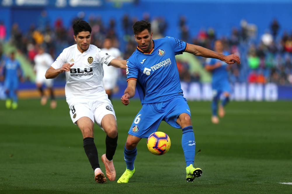 Getafe - Valencia, en imágenes