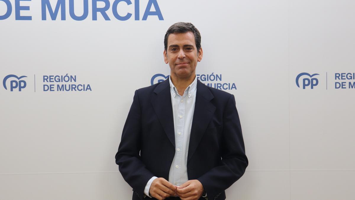 El senador del Partido Popular de la Región de Murcia, José Ramón Díez de Revenga.