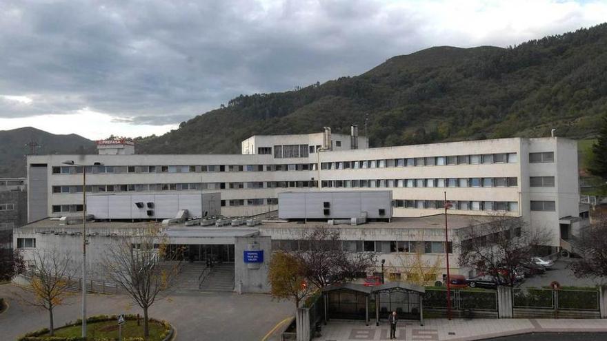 El Hospital Valle del Nalón, en el distrito langreano de Riaño.